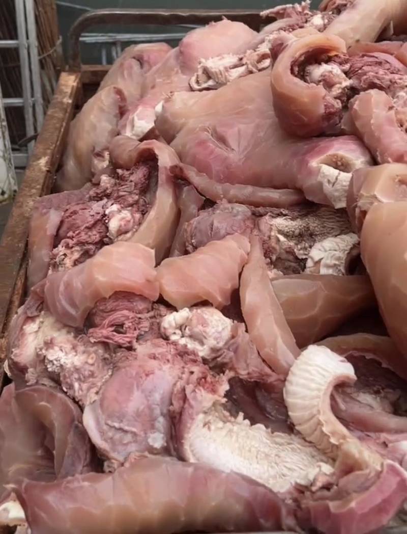 山东临沂精品牛头肉批发源头工厂现货供应配料干净可视频看货