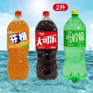 大可乐2升一箱6瓶果味汽水，碳酸饮料，厂家直发