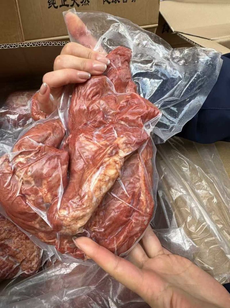 五香牛脖肉，一箱20斤