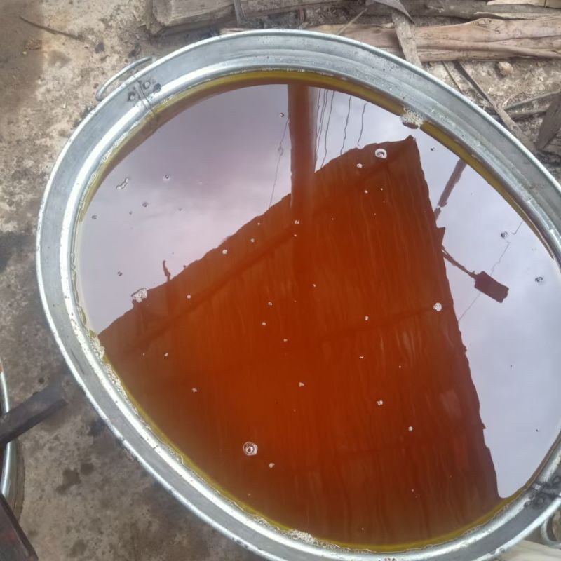 野生山茶油。