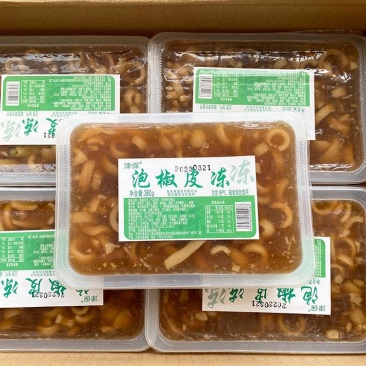 多种口味皮冻，一箱20盒，一盒380g