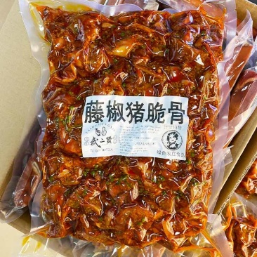 藤椒猪脆骨（20斤/箱）