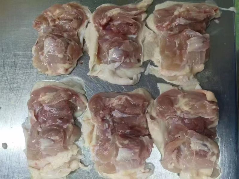 鸡腿肉带皮腿肉腿肉丁规格可按要求定制工厂直发全国冷链物流发货
