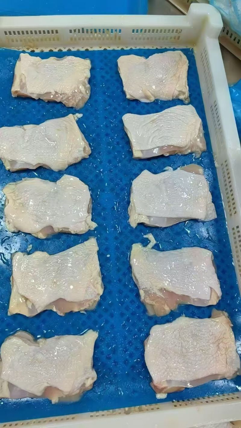 鸡腿肉带皮腿肉腿肉丁规格可按要求定制工厂直发全国冷链物流发货