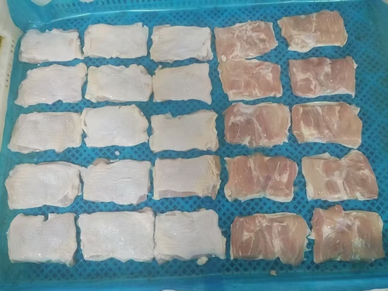 鸡腿肉带皮腿肉腿肉丁规格可按要求定制工厂直发全国冷链物流发货