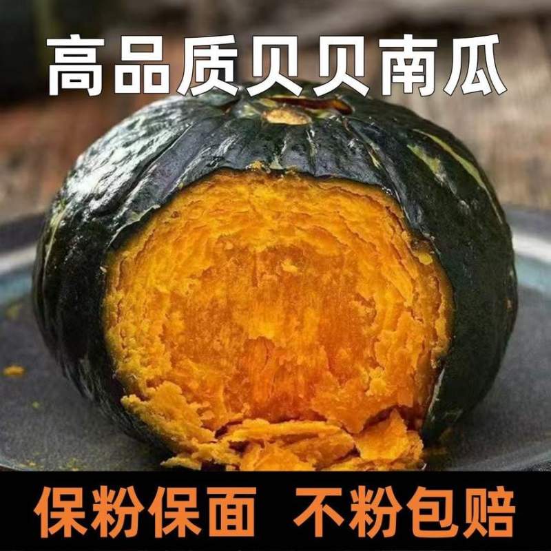 【正宗】贝贝南瓜板栗南瓜应季新鲜蔬菜甜糯南瓜精选头茬靓瓜