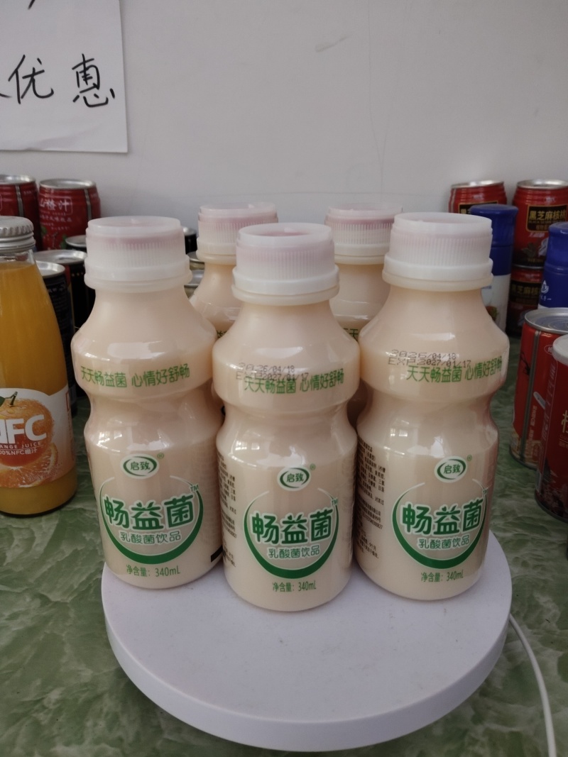 乳酸菌饮品340mL✘12瓶含蛋白0.7全国发货