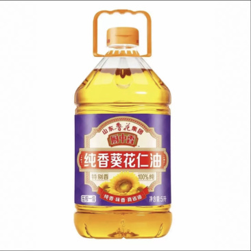 鲁花葵花仁油5L纯香压榨