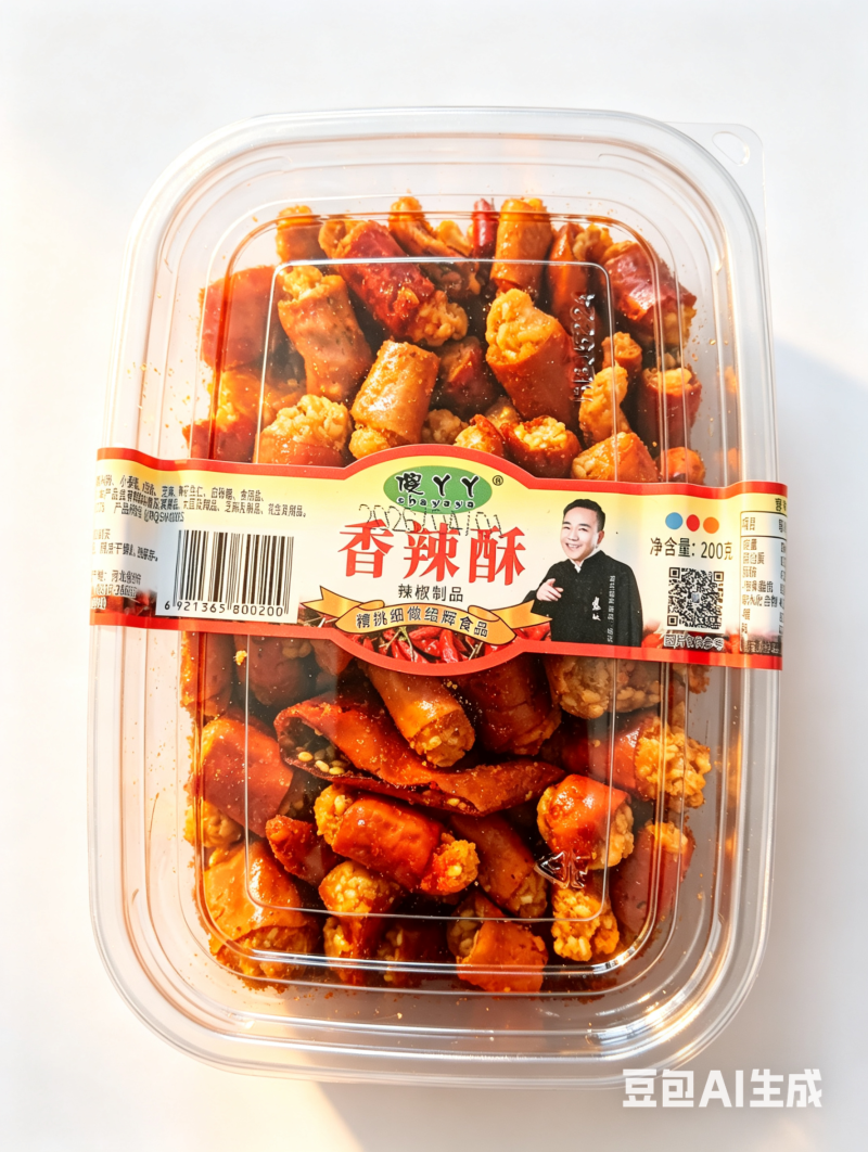 厂家直供香辣酥芝麻辣椒酥脆餐饮摆摊电商供货，一件10个装