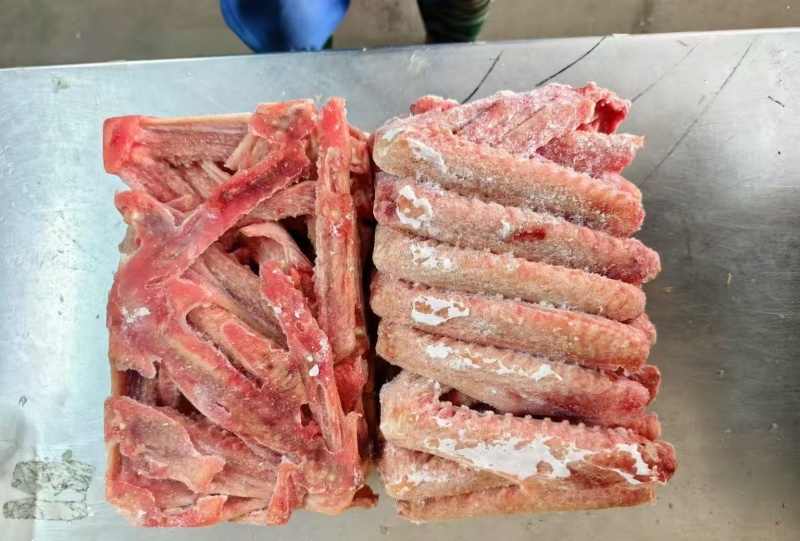 厂家一级鹅翅11个左右40吨