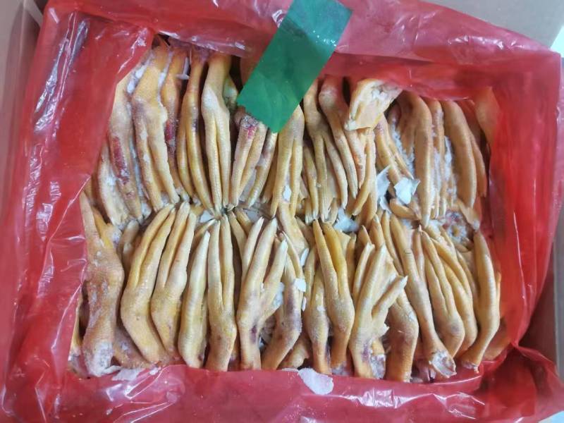 二级黄皮鸭掌8吨，9公斤一件