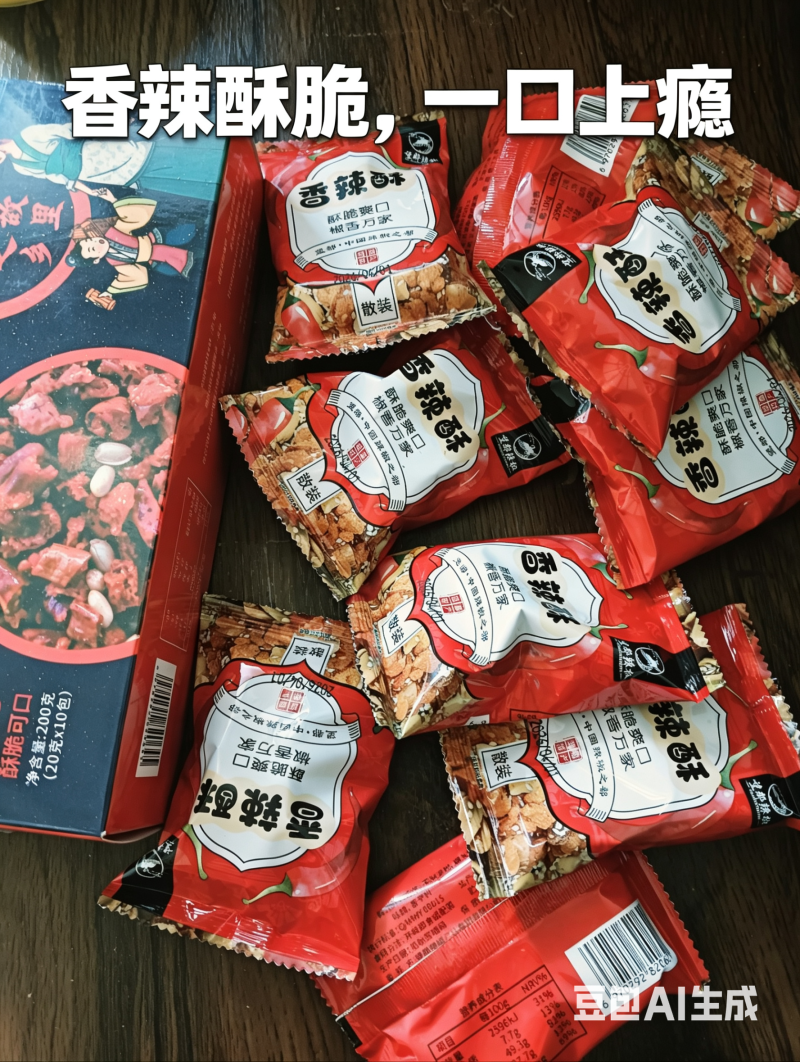 顺平老式香辣酥嘎嘣脆麻辣不腻，一件10个装，一件起批