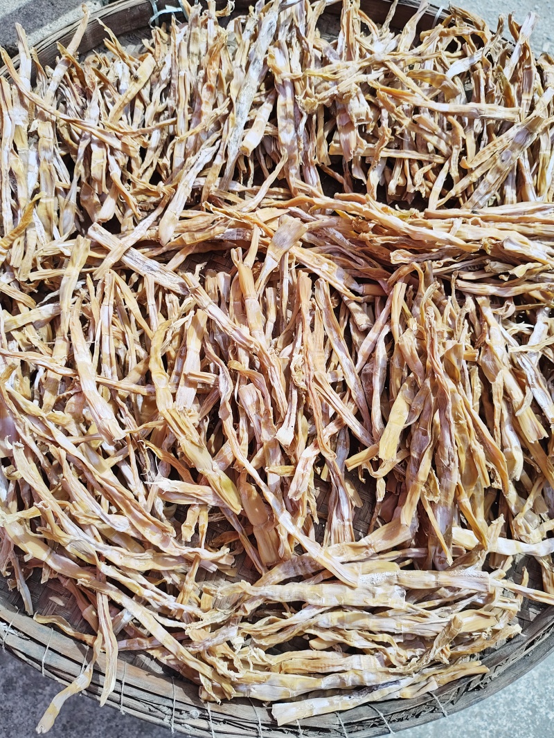 野生干笋