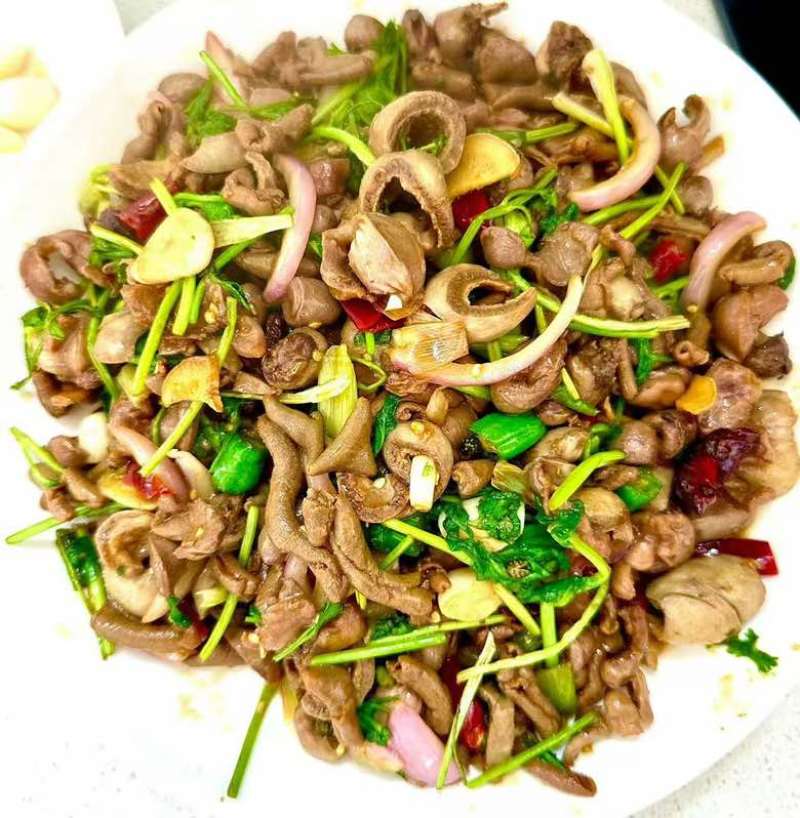 新鲜鸡杂，干净无腥，麻辣超入味