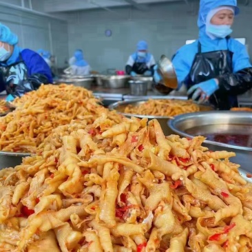 柠檬鸡爪麻辣鸡爪规格齐全工厂直发