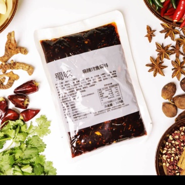 麻辣味300g，香辣味500g，泡椒味500g。