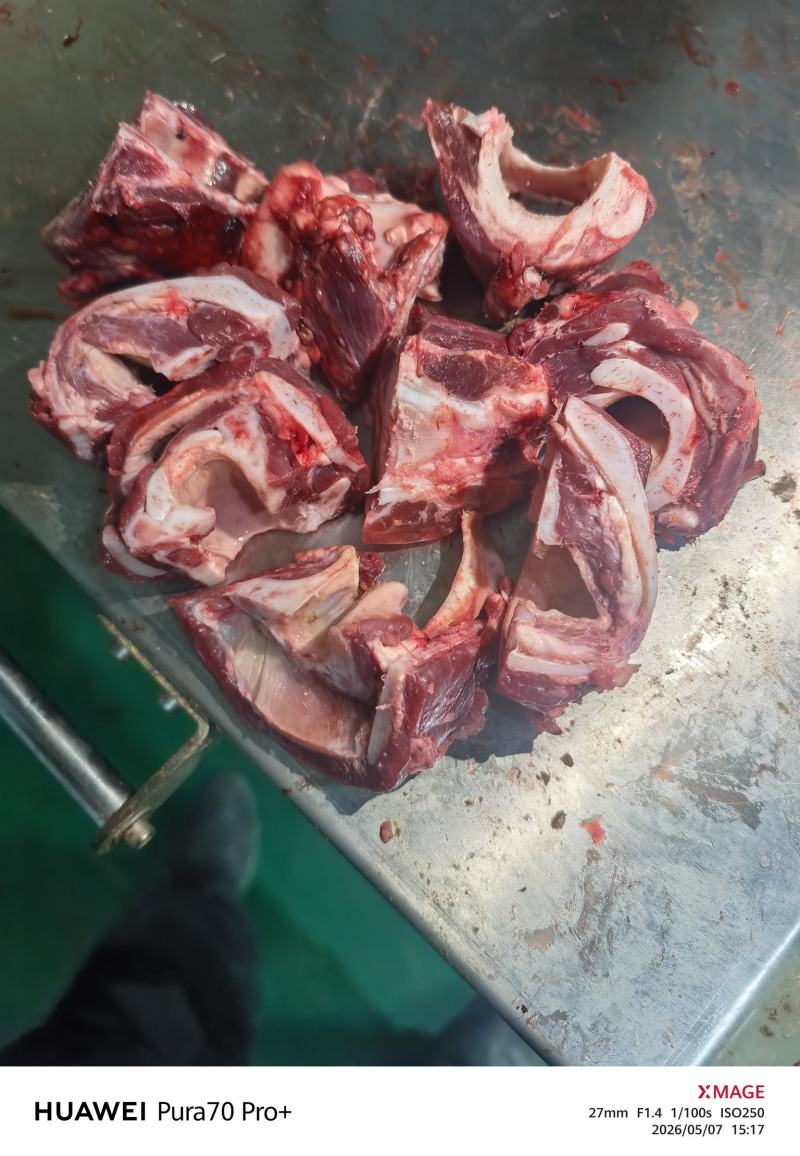 牛膀骨带脆骨含肉量％80售价10元一斤