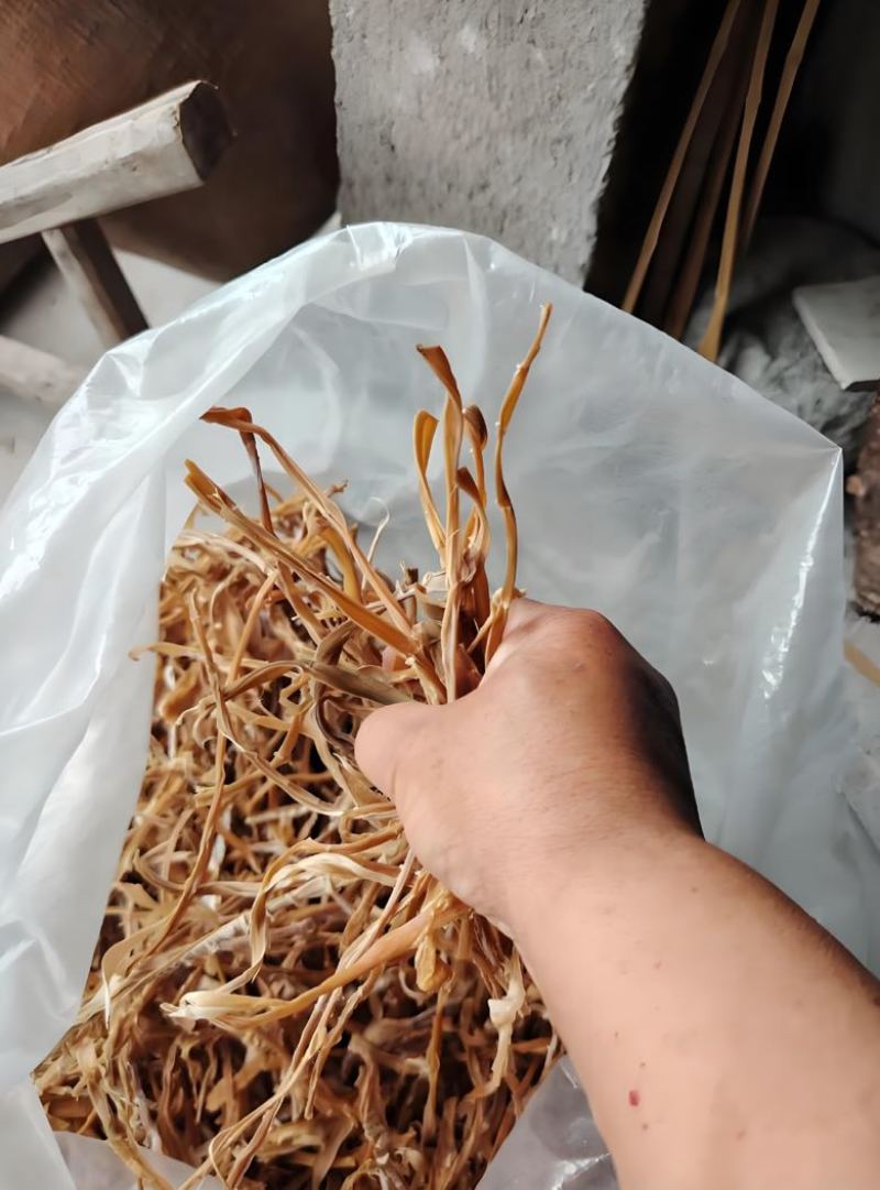 高山野生木竹笋干