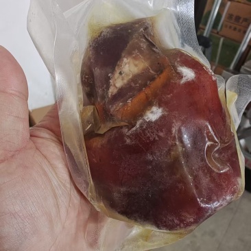 烟熏猪拱嘴，开袋解冻直接食用可炒，可凉拌，真空包装很好用