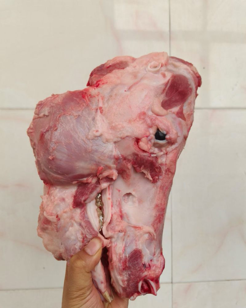 猪头肉，去皮猪头肉，适用于工厂。卤菜店，烧烤店