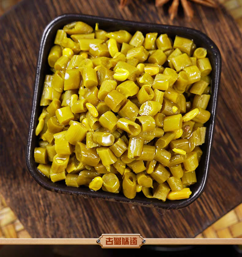江西小炒配套酸豆角、老坛***剂酸豆角，原始风味区别于工业酸
