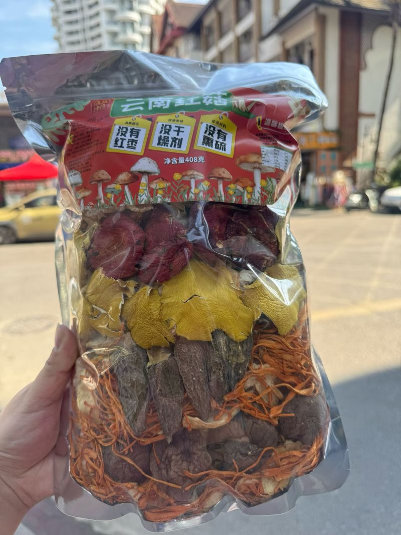 云南牛肝菌汤包，红菇汤包，滇品菌汤包