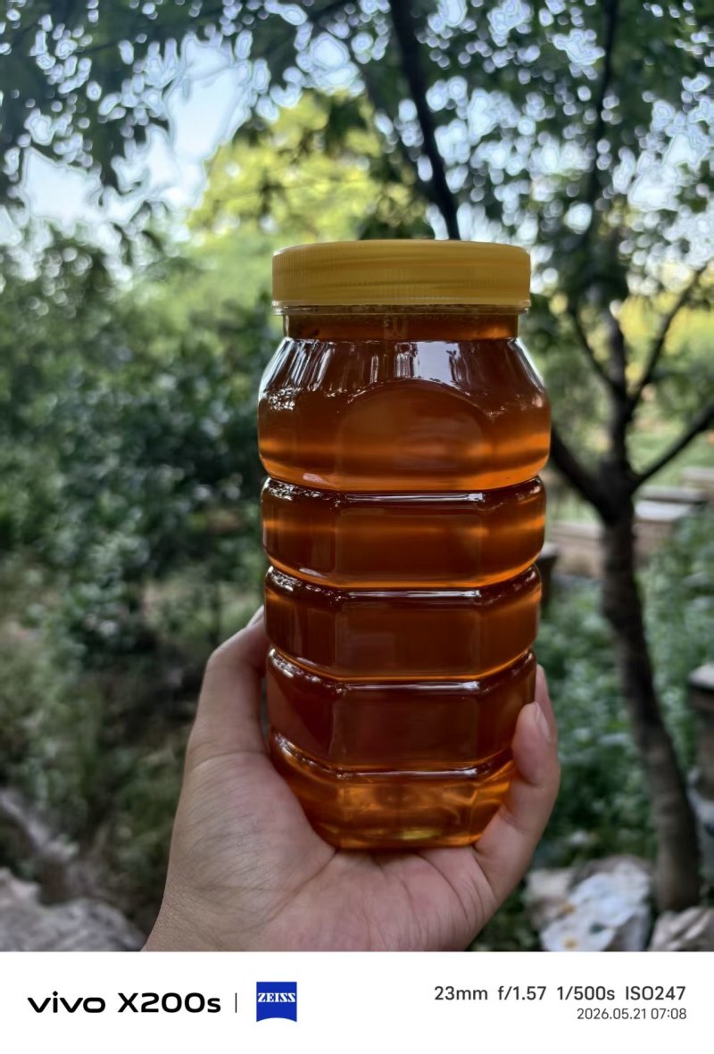 ***土蜂蜜，百花蜜，假一赔十！自家养的蜂，金黄透亮，