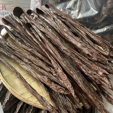 河源客家腐竹产地直销黑豆腐竹黑支竹龙川腐竹手工干货火锅车田腐