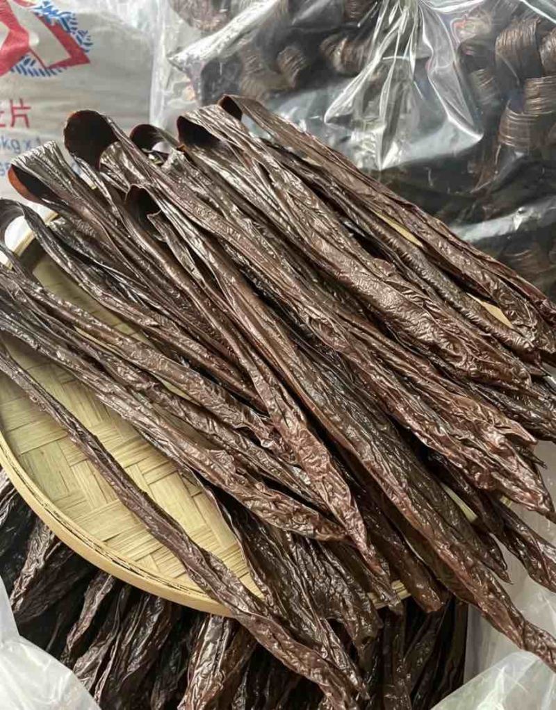 河源客家腐竹产地直销黑豆腐竹黑支竹龙川腐竹手工干货火锅车田腐