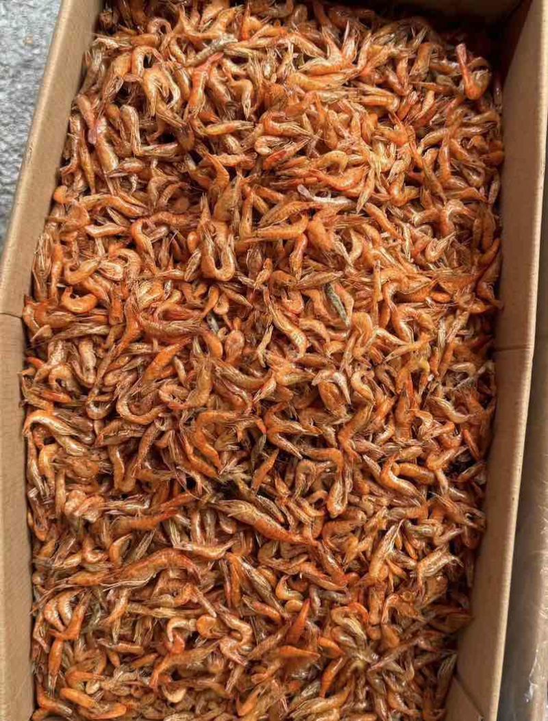 淡水无盐精品烘干河虾，干净卫生，颜色红红鲜亮