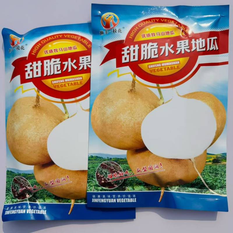 甜脆水果地瓜种子优质牧马山地瓜种籽香甜可口嫩脆化渣凉薯种籽