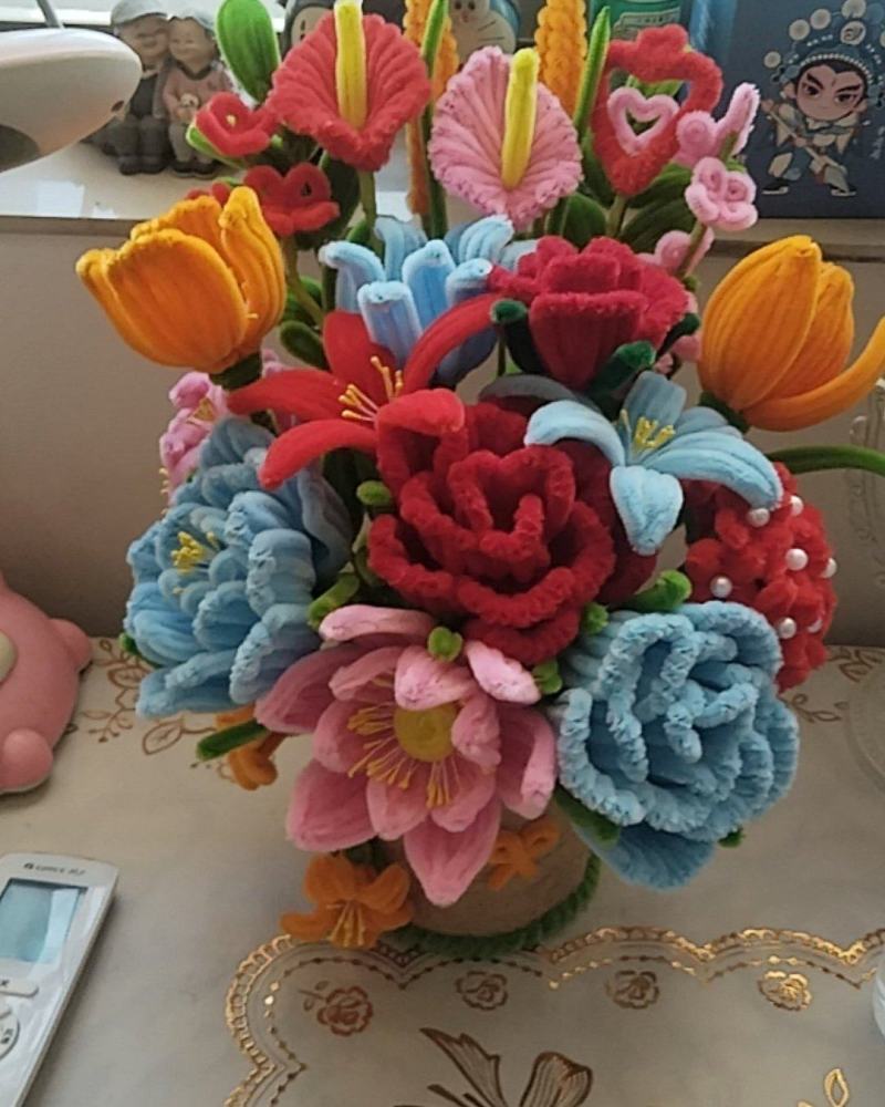 扭扭棒手工艺品