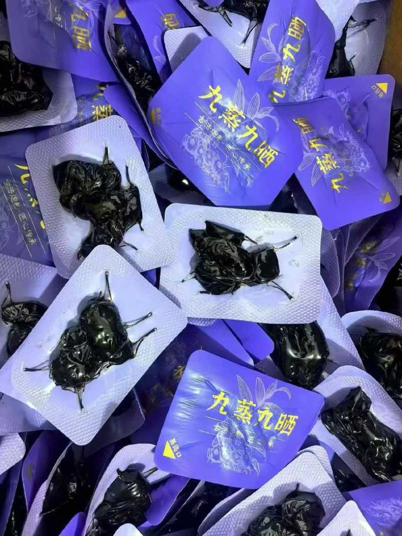 焦作怀熟地大片无硫熟地切片四大怀药产地货源50kg起批