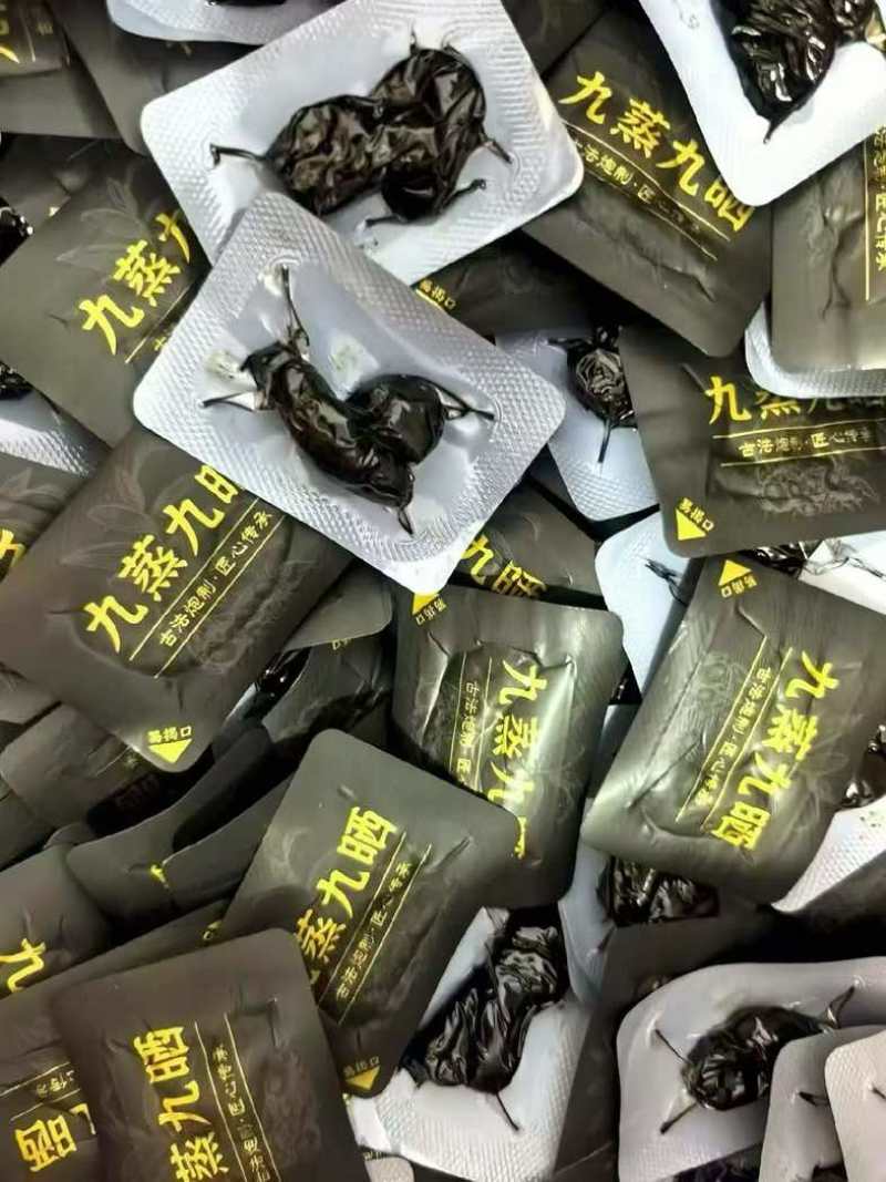 焦作怀熟地大片无硫熟地切片四大怀药产地货源50kg起批