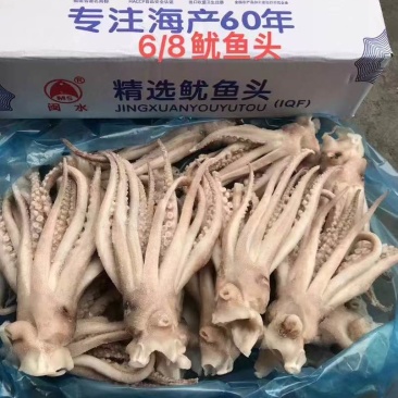 精品鱿鱼头，一件大约6.5斤