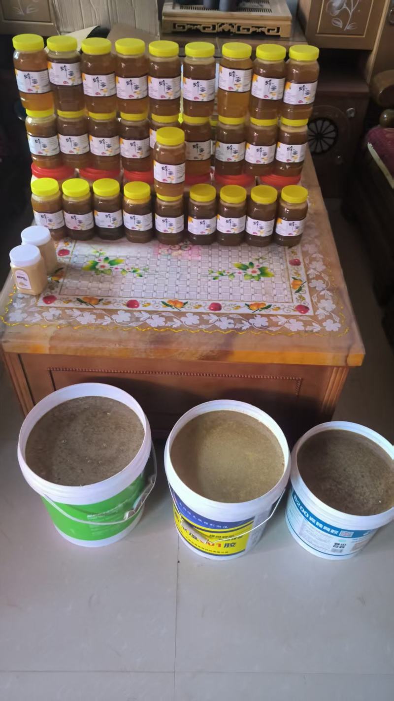 农村土蜂蜜一瓶一斤500g