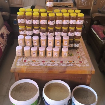 农村土蜂蜜一瓶一斤500g