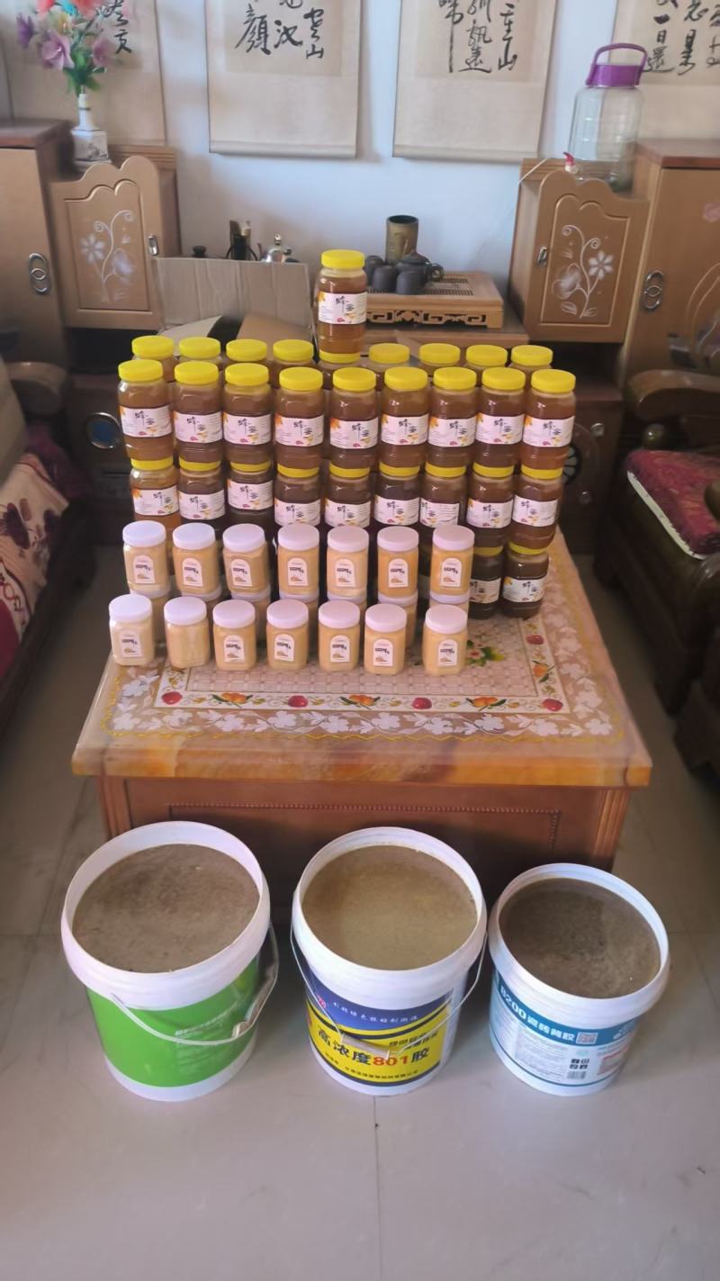 农村土蜂蜜一瓶一斤500g