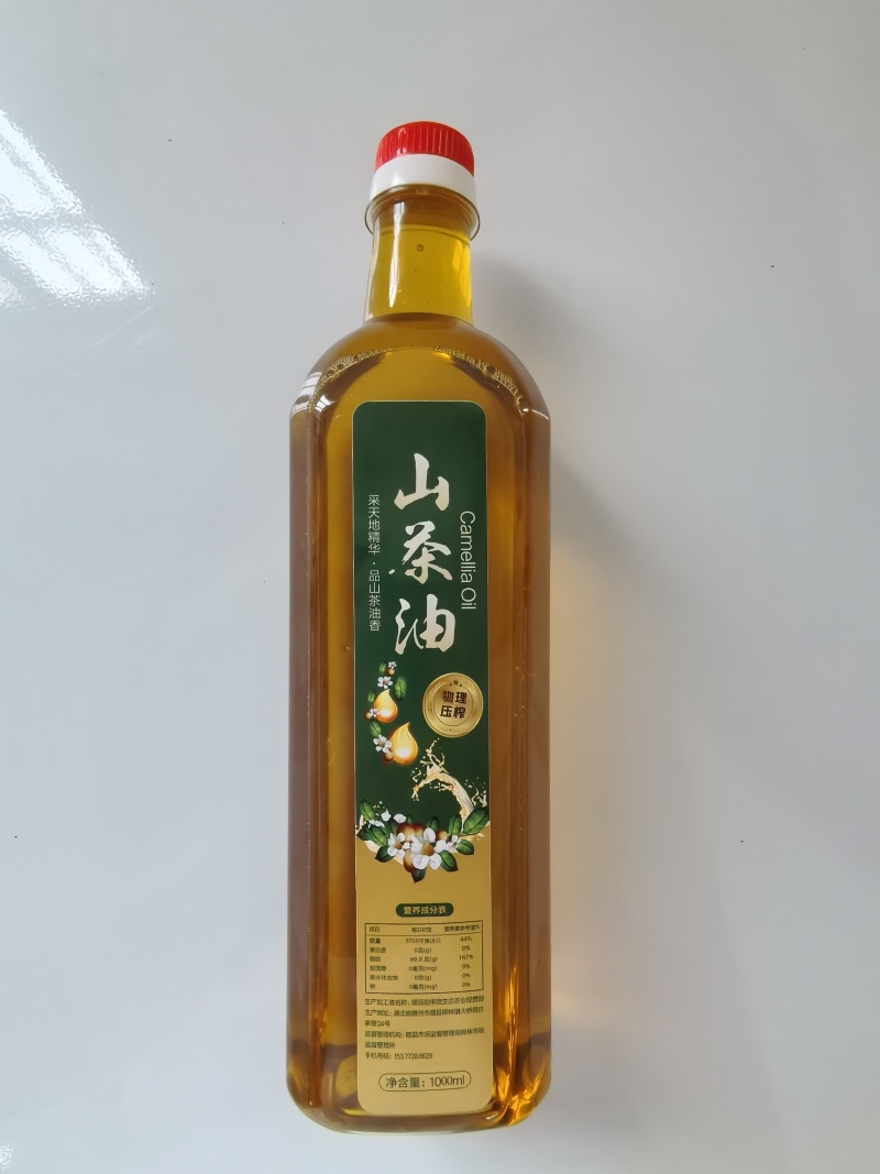 物理压榨山茶油1000ml