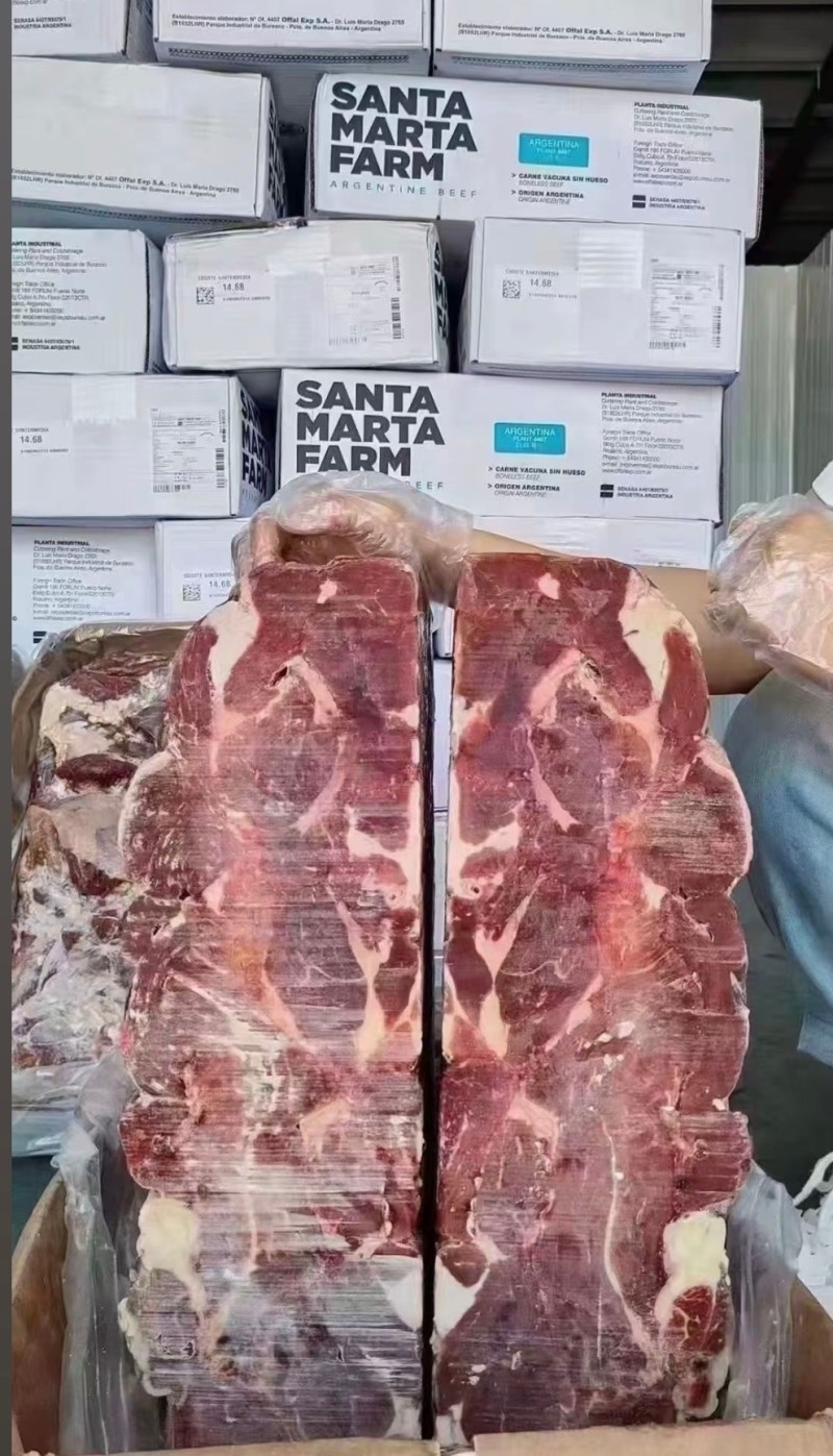 板冻牛脖肉肥瘦比例还高，数量有限好福利价格低