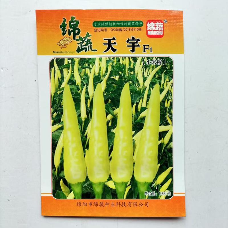绵蔬天宇早熟小米椒杂交朝天椒种子小米辣辣椒辣味浓单生朝天