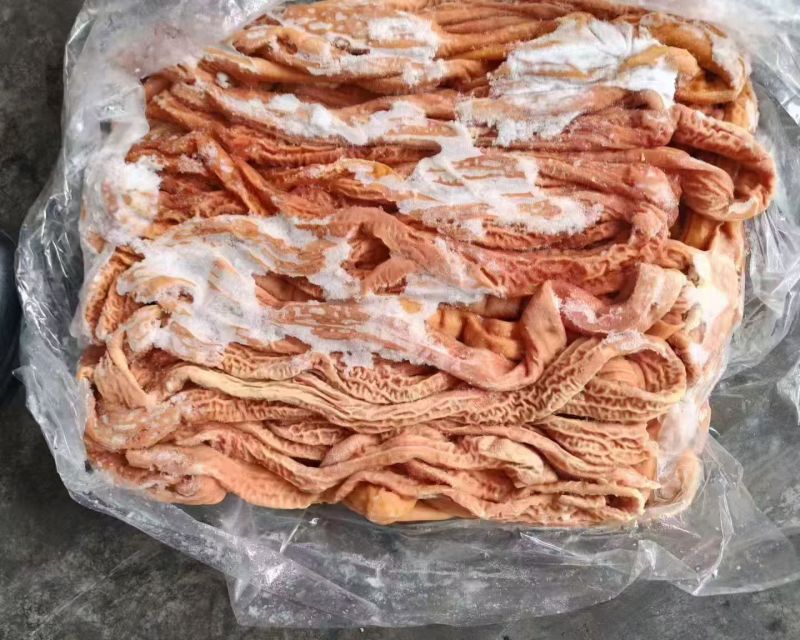 二级熟小肠，新货，干货，库存5吨临沂