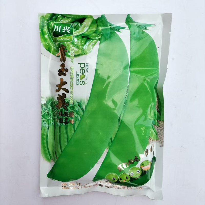 食荚大菜豌种子蔓生绿荚荷兰豆种子嫩荚较脆清香荷兰豆种子