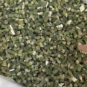 烘干秋葵段花茶泡水宠物食品