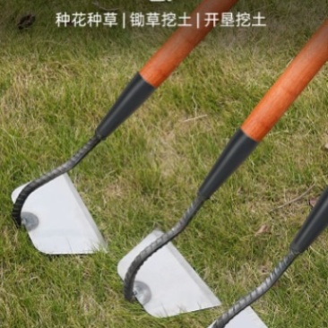 锰钢锄头家用种菜除草神器老式农用工具大全农具锄草专用挖地铲草