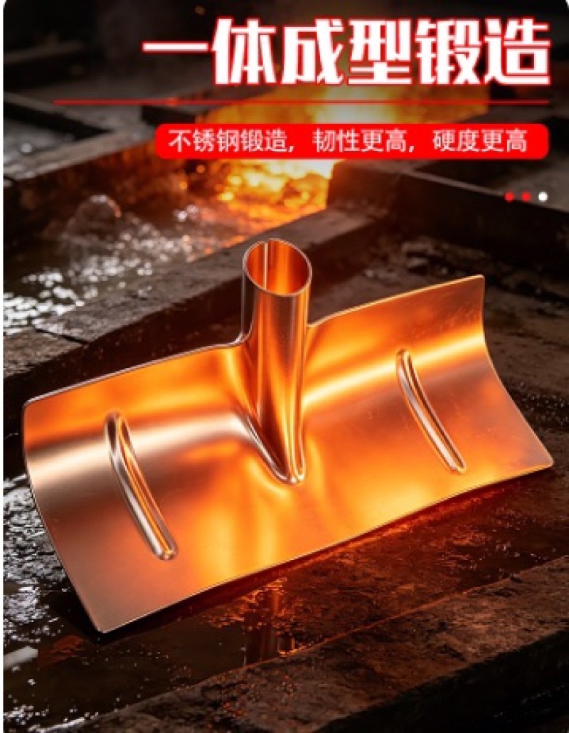 不锈钢刮板粮食耙子平整地面工地水泥清理铲猪屎养殖清粪铁锹