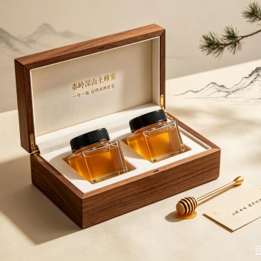 自己养的，一年割一次蜂蜜
