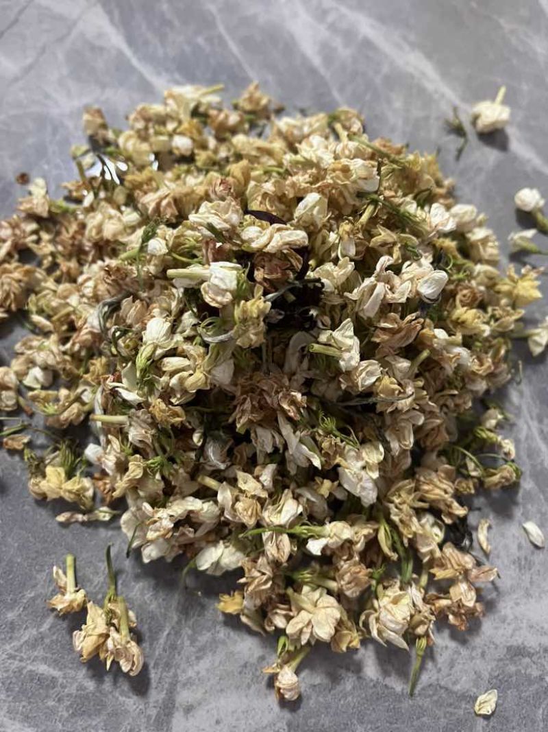 茉莉花干，印过花的【又叫压花或者二锅头】