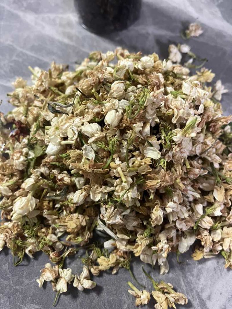 茉莉花干，印过花的【又叫压花或者二锅头】