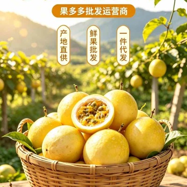 广西桂林本地高山百香果上市啦！